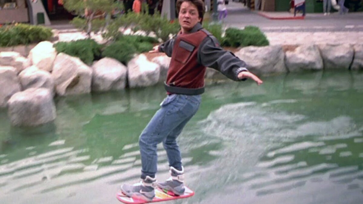 Back to the future flying hoverboard hotsell